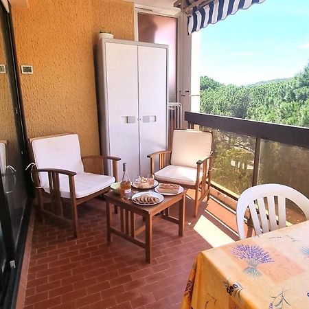 Studio La mer à Bormes-les-Mimosas Exterior foto