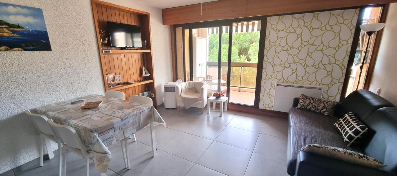 Studio La mer à Bormes-les-Mimosas Exterior foto