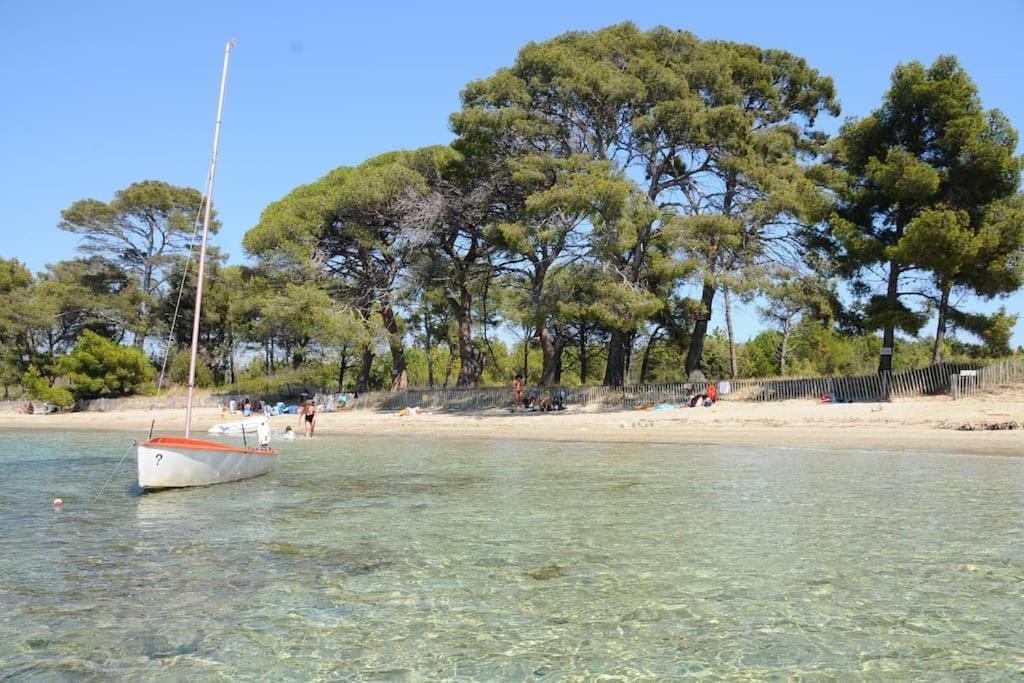 Studio La mer à Bormes-les-Mimosas Exterior foto